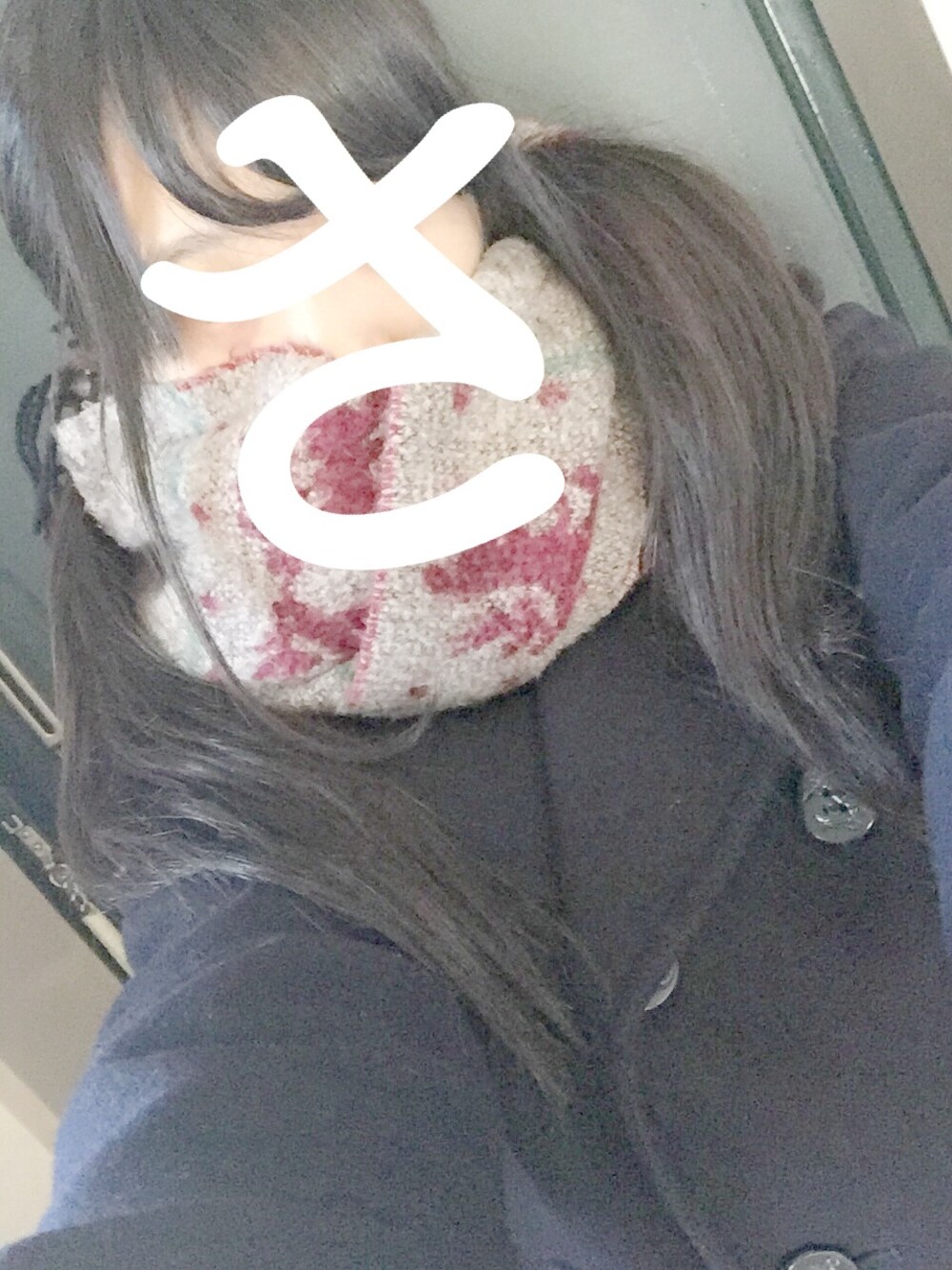 「クリスマスカラー、クリスマス、制服、ツインテール」｜「制服のアイテム（その他、ブラック系）」を使った、sa＊maさん（レディース・161cm）の冬コーディネートの1枚目の写真