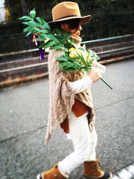 エヌさん(レディース・156cm)の冬コーディネート