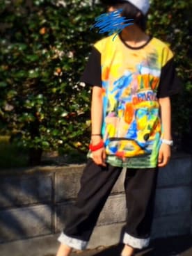 「ScoLar Party（スカラーパーティー）のアイテム」を使った、まっきのこ（かわい）さん（レディース・161cm）の夏コーディネート