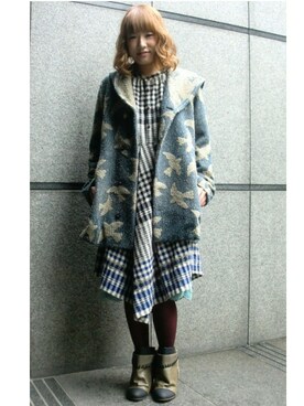 美樹さん（レディース・159cm）の秋コーディネート