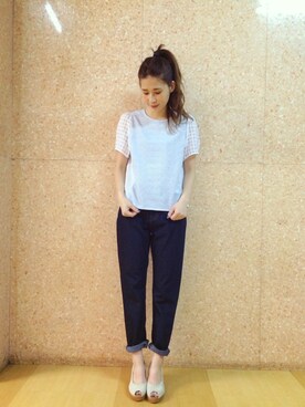 eeen52さん（レディース・158cm）の夏コーディネート