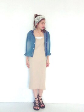 「Another Edition（アナザーエディション）のアイテム」を使った、eeen52さん（レディース・158cm）の冬コーディネート