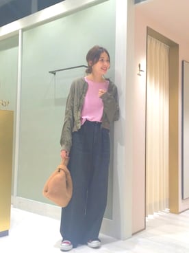 「Another Edition」｜「アイテム（ミリタリージャケット）」を使った、eeen52さん（レディース・158cm）の秋コーディネート