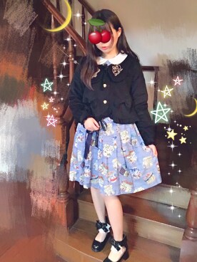 「Queen Bee（クイーンビー）のアイテム」を使った、3時さん（レディース・163cm）の春コーディネート