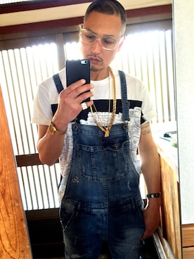 「ZARA（ザラ）のアイテム（サロペット/オーバーオール）」を使った、Nastyboy ”K” さん（メンズ・174cm）の春コーディネート