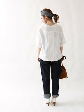 和泉さん(レディース・157cm)の春コーディネート