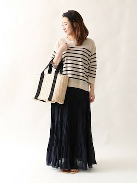 和泉さん（レディース・157cm）の春コーディネート