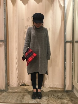 和泉さん(レディース・157cm)の冬コーディネート