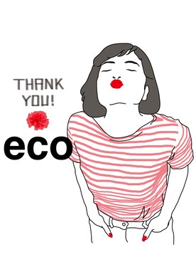 ecoさん(レディース・151cm)の春コーディネート