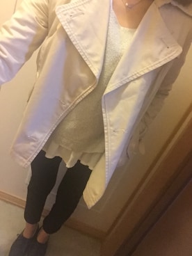 「CECIL McBEE（セシルマクビー）のアイテム（ジャケット/アウター）」を使った、16さん（キッズ・121cm）の冬コーディネート
