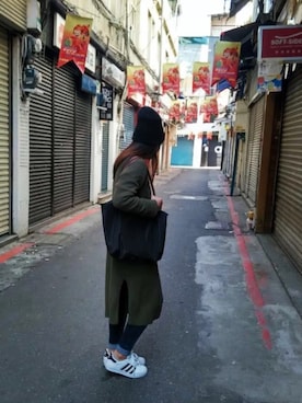 Joanne Tsaiさん（レディース・158cm）の春コーディネート