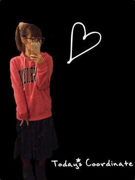 「しまむらコーデ」｜emichoさん（レディース・158cm）の冬コーディネート