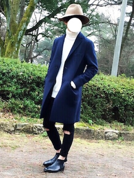 「Another Edition（アナザーエディション）のアイテム（帽子）」を使った、gakuさん（メンズ・173cm）の春コーディネート