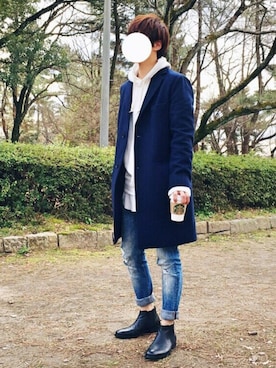 「SEVENDAYS=SUNDAY（セブンデイズサンデイ）のアイテム」を使った、gakuさん（メンズ・173cm）の秋コーディネート