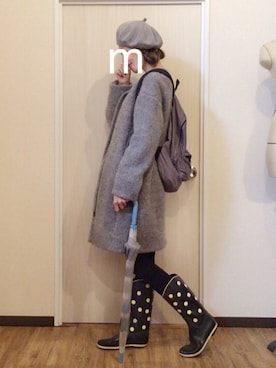 「national standard（ナショナルスタンダード）のアイテム」を使った、ma-chiさん（レディース・162cm）の春コーディネート