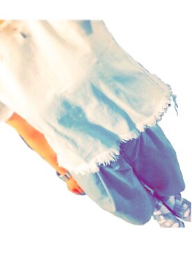 「サンダルに靴下」｜「アイテム（その他トップス）」を使った、yuki.iさん（レディース・162cm）の夏コーディネート