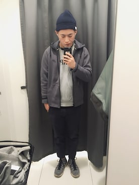 「NIKE SPORTSWEAR（ナイキスポーツウェアー）のアイテム（ジャケット/アウター）」を使った、55JWIlLさん（メンズ・179cm）の春コーディネート