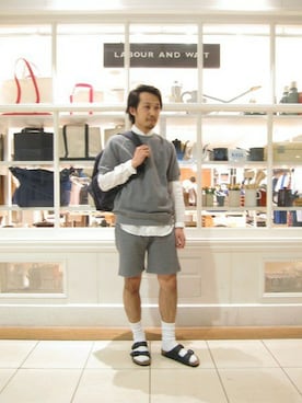 大宮ルミネ店 スタッフさん（メンズ・170cm）の春コーディネート