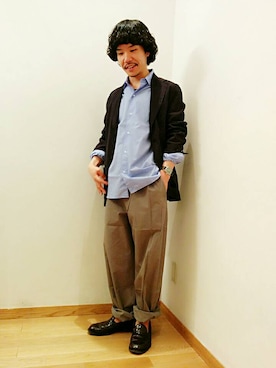「FANTASTICDAYS」｜大宮ルミネ店 スタッフさん（メンズ・165cm）の春コーディネート