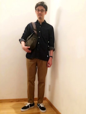 大宮ルミネ店 スタッフさん（メンズ・177cm）の夏コーディネート