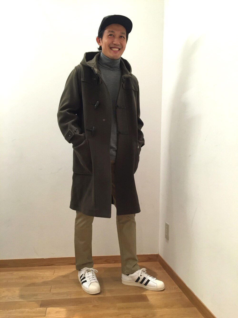 ORCIVALのダッフルコート（グリーン系）を使った人気