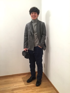 大宮ルミネ店 スタッフさん(メンズ・173cm)の秋コーディネート