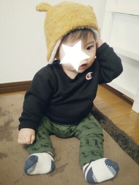 T1さん（キッズ・70cm）の冬コーディネート