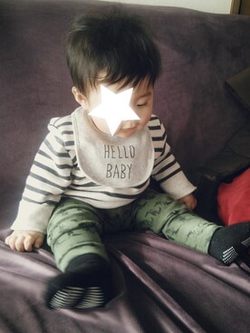 T1さん（キッズ・70cm）の冬コーディネート