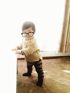 T1さん（キッズ・70cm）の冬コーディネート