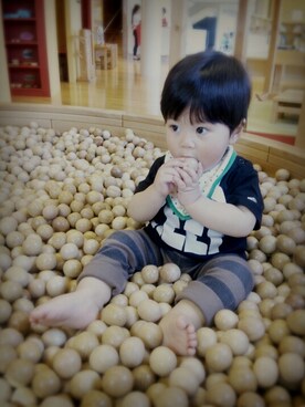 T1さん（キッズ・70cm）の春コーディネート