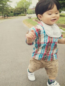 T1さん（キッズ・70cm）の夏コーディネート