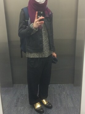 「Right-on（ライトオン）のアイテム（その他）」を使った、MaSaさん（メンズ・177cm）の冬コーディネート