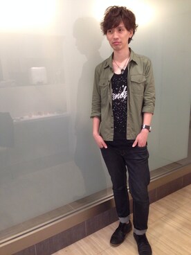 トゥッティさん（メンズ・183cm）の秋コーディネート