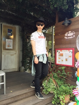 「アイテム（その他）」を使った、トゥッティさん（メンズ・183cm）の夏コーディネート