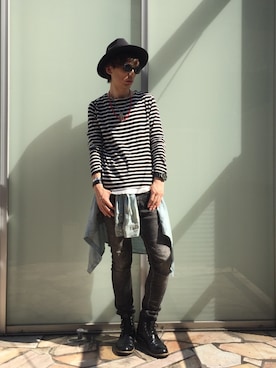 トゥッティさん（メンズ・183cm）の秋コーディネート