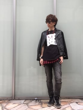 「体育の日」｜トゥッティさん（メンズ・183cm）の秋コーディネート