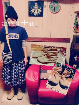 emco＋mさんのコーディネート