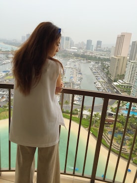 Kanako Wakiyaさん(レディース・165cm)の春コーディネート