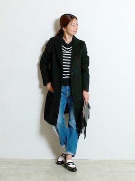 Demi-Luxe BEAMSさん（レディース・160cm）の秋コーディネート