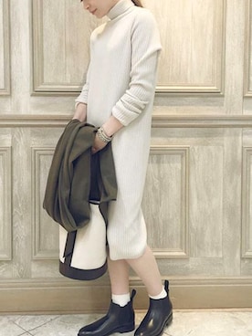 Demi-Luxe BEAMSさん（レディース・160cm）の秋コーディネート