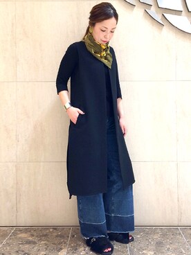 Demi-Luxe BEAMSさん(レディース・160cm)の秋コーディネート