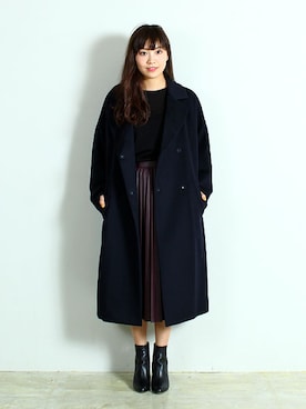 「JOHN SMEDLEY（ジョンスメドレー）のアイテム」を使った、Demi-Luxe BEAMSさん（レディース・160cm）の秋コーディネート