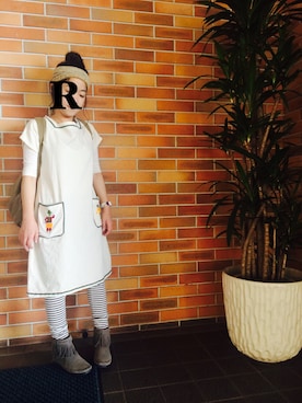 「KAPITAL」｜「アイテム（ワンピース/ドレス）」を使った、rotta*さん（レディース・143cm）の秋コーディネート