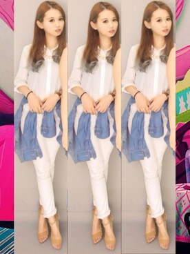 yさん(レディース・158cm)の夏コーディネート