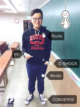「MI」｜진일상さん（メンズ・175cm）の春コーディネート