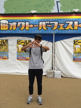 「S/DOUBLE （エスダブル）のアイテム（パンツ）」を使った、kmr_kskさん（メンズ・173cm）の春コーディネート