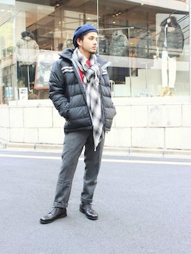 「FREAK'S STORE（フリークスストア）のアイテム（その他）」を使った、OHMIYAさん（メンズ・166cm）の秋コーディネート