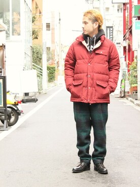 「FREAK'S STORE（フリークスストア）のアイテム（その他）」を使った、OHMIYAさん（メンズ・166cm）の冬コーディネート