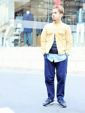 「FREAK'S STORE（フリークスストア）のアイテム（その他）」を使った、OHMIYAさん（メンズ・166cm）の冬コーディネート
