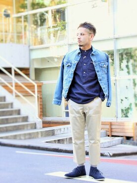 「FREAK'S STORE（フリークスストア）のアイテム（その他）」を使った、OHMIYAさん（メンズ・166cm）の冬コーディネート